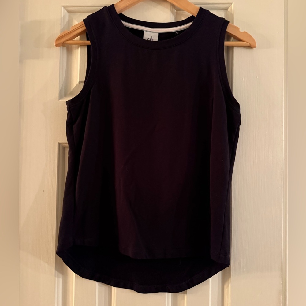 CAbi Women's Black Sleeveless Tank Top